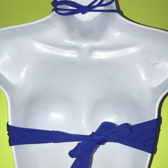 Fringe Bikini Top Blue - Picture 4 of 7